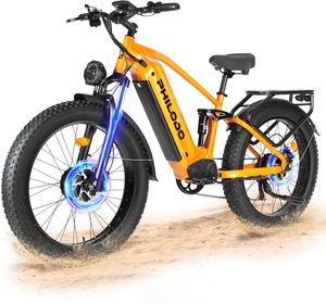 Falcon 12V telaio in alluminio Off-Road bici elettrica 45MPH-5000W per doppio motore caccia grasso pneumatico Full sospensione Dirt Bike - Product Image 1