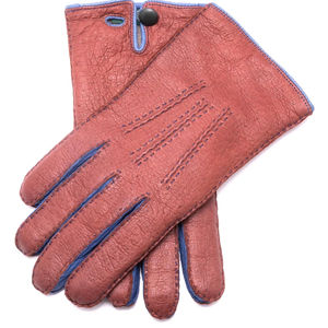 Guantes de cuero asequibles Guantes de vestir de estilo cómodo de calidad superior para hombres Guantes de conducción al aire libre perfectos para usos diarios - Product Image 1