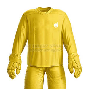 Nouveau style, haute qualité, respirant, séchage rapide, uniforme de hockey sur glace 100% polyester pour hommes - Product Image 5