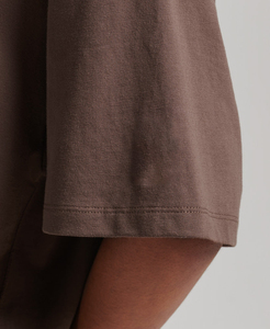 เสื้อยืดสตรีผ้าฝ้าย100% oM/odm เสื้อยืด300GSM 3D สกรีนลายพิมพ์โลโก้โอเวอร์ไซส์ - Product Image 4