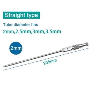 Tubo de Succión Frazier Reutilizable en Oferta, Tubo de Succión Nasal de Acero Inoxidable de Alta Calidad e Instrumentos Quirúrgicos, Cánula de Irrigación - Product Image 6