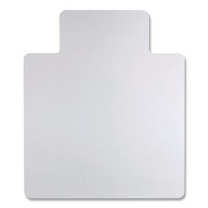 Alera CM2E232ALEPL Tapis de chaise en plastique transparent 45 x 53 pour sols durs, utilisation toute la journée, avec design sans picots - Product Image 2