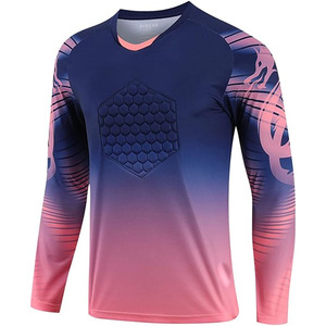 WholesalesCustom MenYouth Soccer personalizado Fldy Men's Boys Codo acolchado Gladiador Portero JerseyLong Sleeve GoalieShirtFootball - Product Image 1