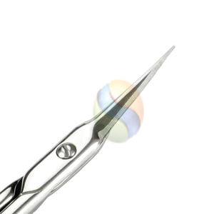 Ciseaux à cuticules en acier inoxydable ultra-affûtés, outil de beauté professionnel, vente en gros de ciseaux à cuticules professionnels - Product Image 4