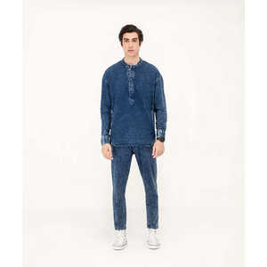 Pantalon Slim en denim pour homme - Product Image 1