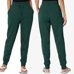 Pantalons pour femmes tendance en couleurs unies, nouvelle arrivée, sur mesure, mode 2025, taille élastique, toile, hiver, plat, respirant - Product Image 3