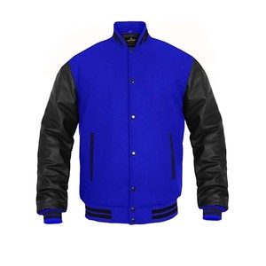 Chaquetas universitarias Versity para hombre, venta al por mayor, chaquetas universitarias en blanco, logotipo personalizado, chaqueta universitaria de Letterman lisa - Product Image 1