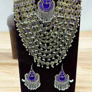 Latest Design Top Trendy Bridal & Party Wear Customized <b>Jewellery</b> for Sale Hand Made Bridal Afghan <b>Jewellery</b> Sets for Ladies - Product Image 2
