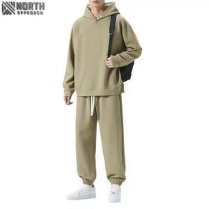 Logo personnalisé camouflage deux pièces imprimées Jogging Chasse Sports Gym Camouflage Vêtements Fitness Survêtement À Capuche Ensembles Pour Hommes - Product Image 4