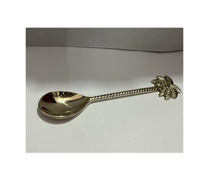 Cuillère en acier inoxydable antique décorative polie à la main Nouveau serveur de qualité ou cuillères à salade Maison et restaurant Outils utiles Serveur - Product Image 2