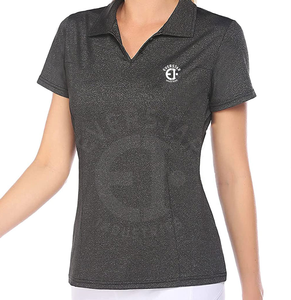 100% camisetas polo Premium para mujer 100% algodón camiseta polo personalizada de alta calidad para damas de Pakistán - Product Image 3