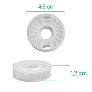 Poulie de lève-vitre pour Volkswagen Touareg, Golf 4 Bora - Product Image 4