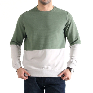 Sweat-shirt à col rond à manches longues pour homme personnalisé universitaire Sweat-shirt polaire d'hiver - Product Image 5