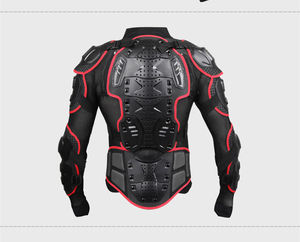 เสื้อเกราะมอเตอร์ไซค์เย็บคุณภาพวัสดุชั้นนําที่มีสีสันบริการ OEM เสื้อเกราะมอเตอร์ไซค์ออกแบบยอดนิยมกลางแจ้ง - Product Image 3