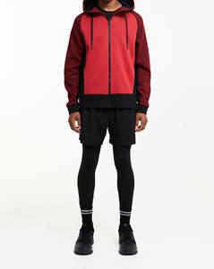 Sudadera con Capucha de Invierno para Hombre, Estilo Casual, con Bordado, Cierre de Cremallera, Talla Grande, 100% Algodón - Product Image 6