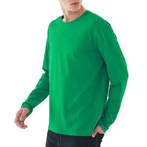 <b>Long</b> <b>Sleeve</b> Good Quality Short <b>Sleeve</b> High Level Crew Neck <b>Men</b> <b>T</b> <b>Shirt</b> With Printing - Product Image 3