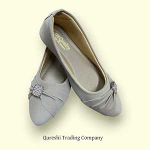 Zapatos de Tacón Alto con Plataforma Gris de Alta Calidad para Mujer, Zapatos de Punta Cerrada con Pedrería - Product Image 4