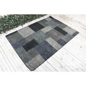 พรมวินเทจสไตล์ตุรกี ขนาด 4.6x6.6 ฟุต พรมสีดำขอบดำ - Product Image 2