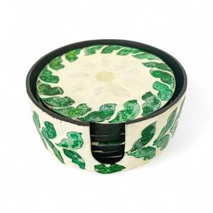 Sous-verre en nacre de style bohème fabriqué au Vietnam par le fabricant direct pour la vente en gros d'accessoires de table et de décoration intérieure - Product Image 6