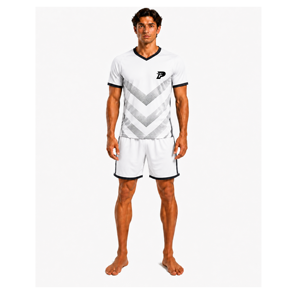 Uniforme de football américain personnalisé en gros, respirant, grande taille, manches courtes, évacuation de l'humidité, prix d'usine - Product Image 2