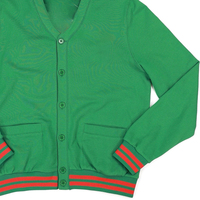 Pull cardigan décontracté vintage pour femmes de haute performance avec logo brodé sur le devant