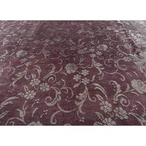 Alfombras de Lana y Seda Anudadas a Mano Aalam, Diseño Floral Rojo y Naranja para Hogar y Auto, Rectangulares, Modelo Pae-6169, Alfombra de Sala, Pasillo - Product Image 3