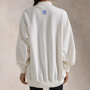 Sudaderas de Felpa Extra Grandes Unisex para Mujer, con Hombros Caídos, Logotipo Personalizado, Tejido Sólido, con Capucha, Invierno, 100% Algodón, Estilo Urbano - Product Image 2