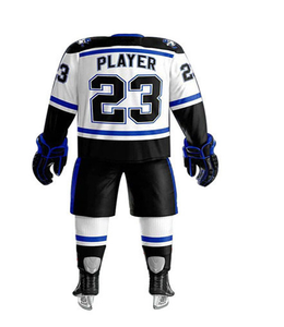 Conjuntos de Uniformes de Hockey sobre Hielo de Secado Rápido, Económicos, 100% Poliéster, Colores y Logotipos Personalizados, Alta Calidad, Hechos en Pakistán para Hockey sobre Hielo - Product Image 3