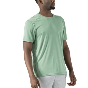 Camisetas de Hombre Estilo 2025, Colores Personalizados, Secado Rápido, Alta Calidad, Manga Corta, 100% Poliéster, Tejido Sólido, Logotipo Personalizado - Product Image 4