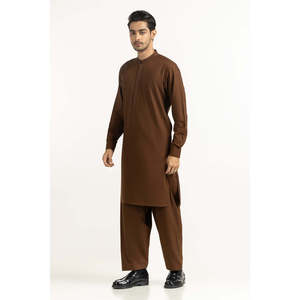 Costumes en coton brodés coupe classique Modèle SK-EMB25-020 - Product Image 3