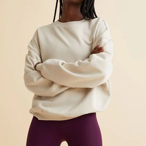 Sweat femme coton nouvelle mode vêtements sweats Streeetwear pour la saison d'hiver porter Casula Style sweats femme - Product Image 5