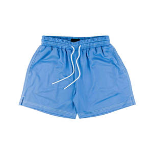 Pantalones cortos de malla de baloncesto con estampado personalizado para hombre 100% poliéster patrón sólido pantalones cortos para correr de una sola capa para verano - Product Image 1