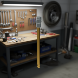 Clé à douille hexagonale longue Hazet 3/8'' avec embout sphérique pour clés hexagonales carrées - Product Image 3