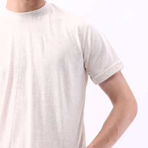 เสื้อผ้าผู้ชาย OEM เสื้อยืดผ้าถัก220กรัมแขนสั้นลายทางเสื้อผ้าแนวสตรีทเข้ารูปฤดูร้อนออกแบบได้ตามต้องการ - Product Image 4