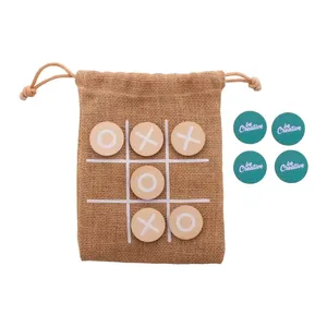 <span class=keywords><strong>JUX</strong></span> Jeu de société éco-responsable en bois Tic-Tac-Toe Gadgets innovants - Product Image 5