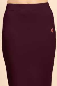 Trendmalls Breathable for Spandex <b>Saree</b> <b>Shapewear</b> Petticoat for Women Purple (P02) - Product Image 3