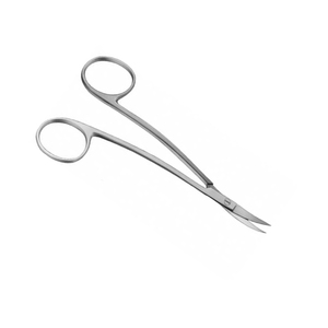 LA GRANGE 115 mm 4.12 \ "forbici da sala chirurgica a forma di S seghettato una lama affilata in acciaio da laboratorio medico - Product Image 2