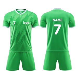 Custom Quick-drying Breathable <b>Soccer</b> Gym Set Factory Wholesale <b>Soccer</b> Set Custom Multi-color Custom Football Uniform - Product Image 1