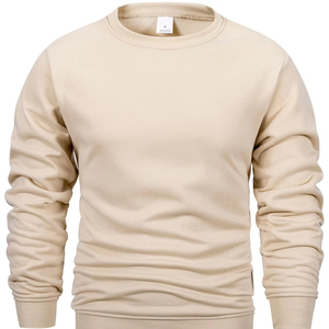 Sudaderas al por mayor de diseño informal personalizado, camisas transpirables de calidad superior para hombre, sudadera elegante con cuello redondo para hombre - Product Image 5