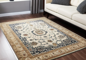 Alfombra de estilo turco anudada a mano Oushak azul de 9x12, alfombras modernas coloridas Oushak personalizadas disponibles - Product Image 4