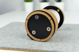 Elegante y moderno soporte de bolígrafo de madera hecho a mano India organizador de madera pulida hogar Oficina regalo artesanías naturales elegante Portalápices para - Product Image 4