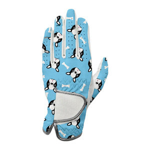 Guantes de Golf Transpirables y Cómodos de PU con Estampado Colorido para Uso en Interiores y Exteriores, Alta Calidad, 2025 a 2026 - Product Image 2