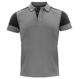 2024 été nouveaux hommes mince décontracté Polo couleur correspondant respirant blanc à manches courtes bouton polos/polos pour hommes - Product Image 1
