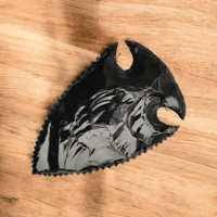 Obsidienne noire polie de grande taille, pierre précieuse naturelle Feng Shui, pointe de flèche en agate, haute qualité, fabricants et fournisseurs