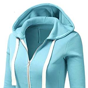 Novedades de Invierno, Sudaderas con Capucha para Mujer, Talla Grande, Transpirables, 100% Algodón, Ecológicas, Precio de Oferta, Hechas en Fábrica - Product Image 4