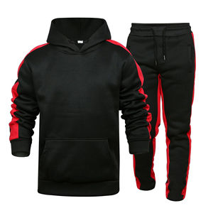Conjunto Deportivo de 2 Piezas para Hombre, Estilo Hip Hop Urbano, Personalizado, Invernal, Pantalones Deportivos y Sudadera con Capucha de Manga Larga, Estampado Y2k, Estilo Urbano - Product Image 2