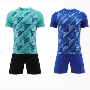 Ropa de fútbol de secado rápido de alta calidad 100% Camiseta de fútbol personalizada Club de entrenamiento Uniformes de equipo de buena calidad - Product Image 4