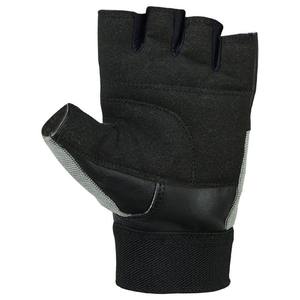 Guantes de gimnasio unisex de medio dedo Guantes de entrenamiento de cuero transpirable para deportes y levantamiento de pesas - Product Image 3