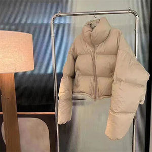 Veste matelassée Streetwear pour homme Manteau en toile épaissie avec motif imprimé - Product Image 2