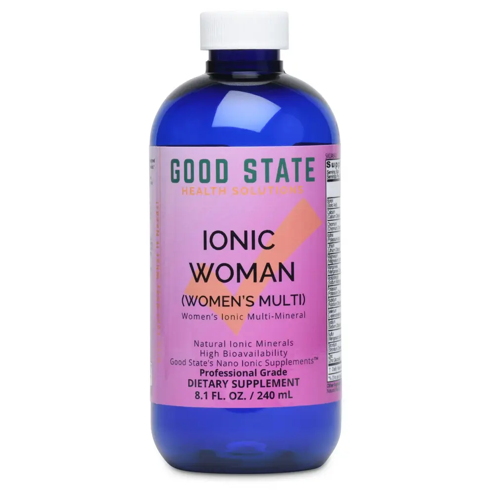 Good State – multi-minéral ionique liquide de qualité supérieure pour femme | Complément alimentaire végétalien 15 minéraux différents (8 oz.)